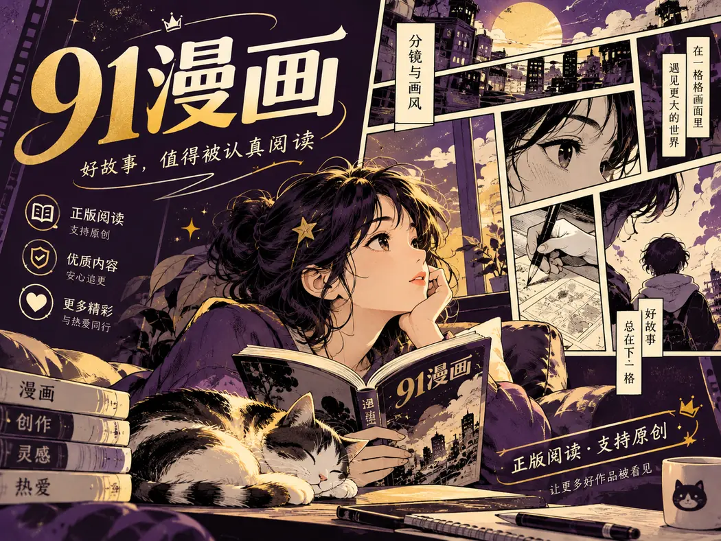 漫画分格的主题视觉